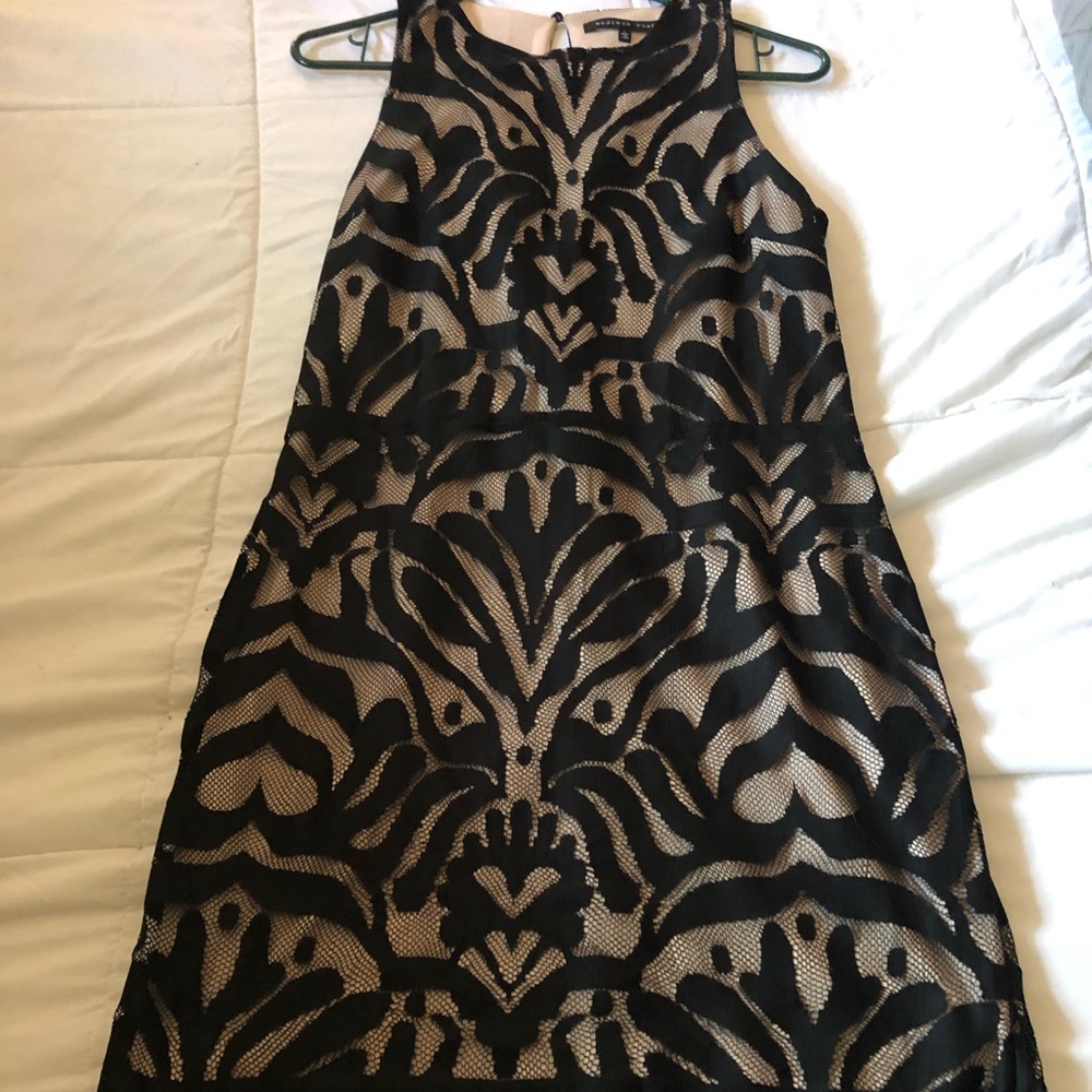 Formal dress with fringe bottom